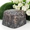 Камень для маскировки садовых коммуникаций декоративный тёмный U09179 - фото 68573