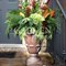 Вазон садовый для цветов Лилия под патину диаметр 48см U07924-WP - фото 69668