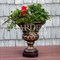 Вазон для цветов садовый Лилия под бронзу диаметр 48см US07924 - фото 69700