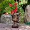 Вазон для цветов садовый Лилия под бронзу диаметр 48см US07924 - фото 69701