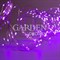 Гирлянда Занавес Роса 2,8х3м на крючках фиолетовое свечение - фото 70491
