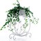 Подставка на подоконник под цветы на 8 кашпо металл белая 41-012W - фото 71982
