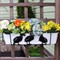 Балконный ящик для цветов с декоративным кованым кронштейном Утята 203-006 - фото 72131