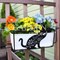 Балконный ящик для цветов с декоративным кованым кронштейном Кошка 203-009 - фото 72232