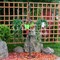 Стойка садовая для подвесных кашпо металл высота 190см 54-008R - фото 72508