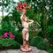 Скульптура Девушка с чашей под цветы высота 120см F03085 - фото 72528