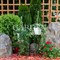 Стойка садовая с подвесами для цветочных горшков высота 135см металл 54-002 - фото 72537