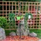 Стойка садовая для подвесных кашпо металл высота 190см 54-008R - фото 72540