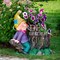 Фигура садовая Гном на пне с кашпо для цветов F08845 - фото 73212
