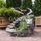 Фонтан садово-парковый Орёл на камнях большой высота 85см U08308 - фото 73366