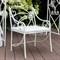 Кресло садовое Бабочка металл+экокожа белое правое 303-27-1 - фото 73646