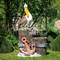 Фонтан садовый с пеликаном стеклопластик высота 113см U08931 - фото 73726
