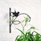 Кронштейн для цветочного кашпо Ласточка настенный длина 30см металл 201-007B - фото 74238