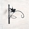 Кронштейн для цветочного кашпо Ласточка настенный длина 30см металл 201-007B - фото 74240