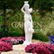 Скульптура парковая Девушка с кувшинами белая матовая высота 140см F03092-WM - фото 74543