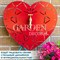 Умывальник Сердце настенный садовый с кронштейном для шланга красный металл 550-017Red - фото 74600