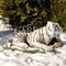 Фигура Тигр лежит стекопластик длина 112 см U08921 - фото 75286