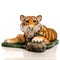 Фигура Тигр лежит стекопластик длина 112 см U08921 - фото 75289