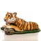 Фигура Тигр лежит стекопластик длина 112 см U08921 - фото 75290