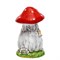 Фигура садовая Домик грибной полистоун высота 74см U08373 - фото 77247