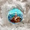 Шар ёлочный Весёлый домик 65мм - фото 77315