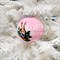 Шар ёлочный Зайчик с шариком 80мм - фото 77327