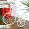 Подставка для цветов на подоконник Велосипед под два кашпо 41-041W - фото 77573