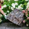 Крышка для садовых коммуникаций Камень валун высокий стеклопластик F03133 - фото 79438