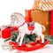 Фигура декоративная Лошадка-качалка новогодняя 34см U09279-Red - фото 88143