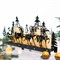 Подсвечник новогодний Упряжка лошадей длина 38см металл 730-089B - фото 88254