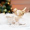 Подставка для украшений и мелочей Птичка декоративная бело-золотая U09227-WG - фото 89803
