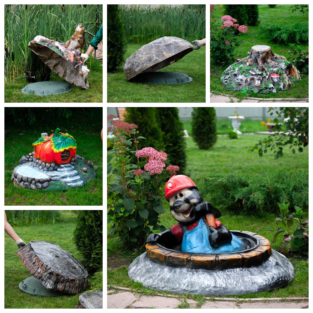 Крышки люка колодца купить по низкой цене в магазине GardenDecor